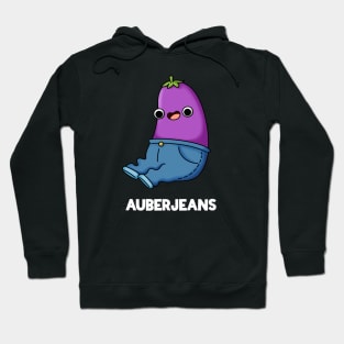 Auberjeans Funny Aubergine Pun Hoodie